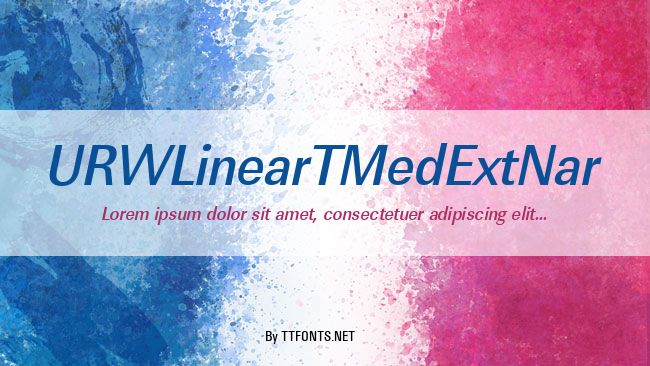 URWLinearTMedExtNar example