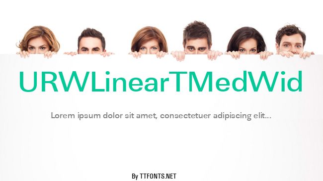 URWLinearTMedWid example