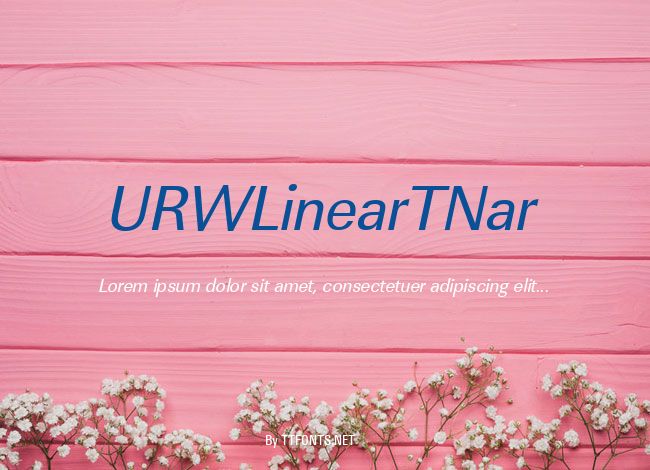 URWLinearTNar example