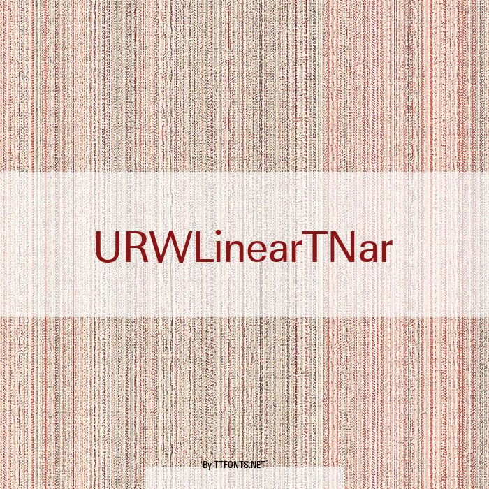 URWLinearTNar example