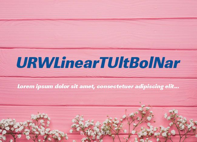 URWLinearTUltBolNar example