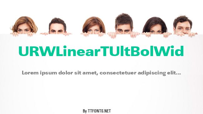 URWLinearTUltBolWid example