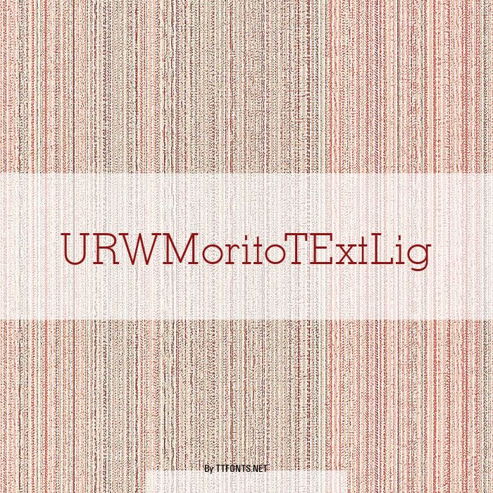 URWMoritoTExtLig example