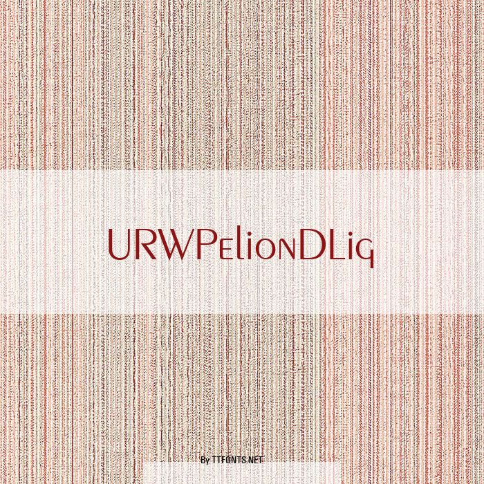 URWPelionDLig example
