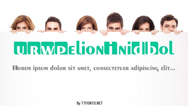 URWPelionIniDBol example