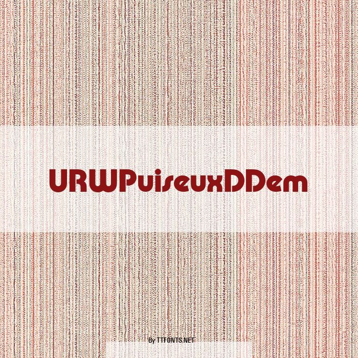 URWPuiseuxDDem example