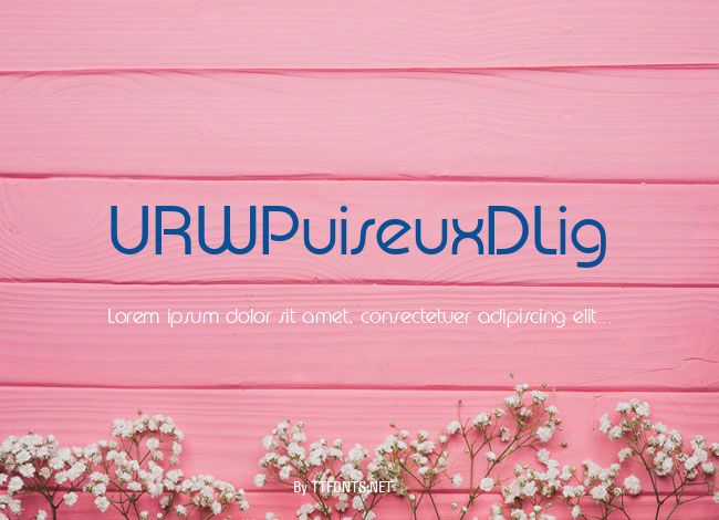 URWPuiseuxDLig example