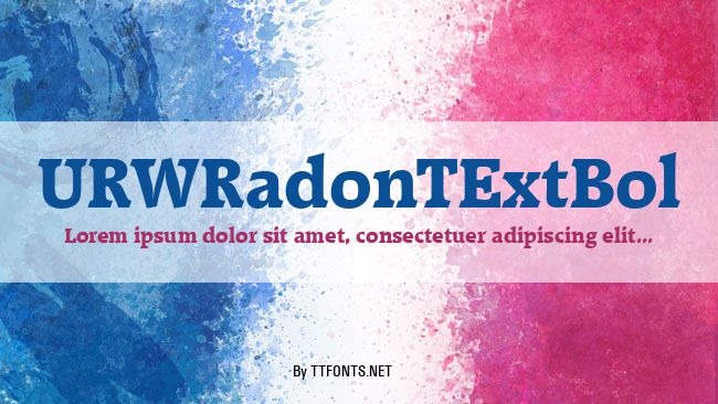 URWRadonTExtBol example