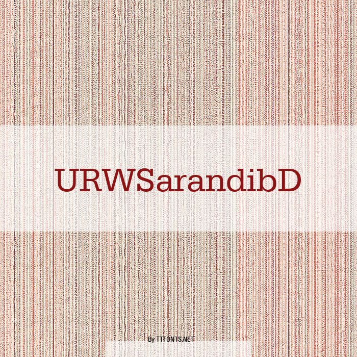 URWSarandibD example