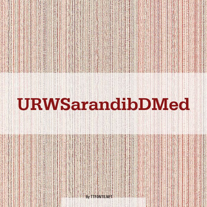 URWSarandibDMed example