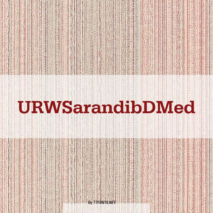 URWSarandibDMed example
