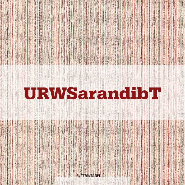 URWSarandibT example