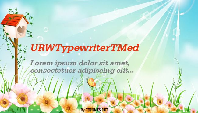 URWTypewriterTMed example