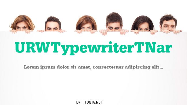 URWTypewriterTNar example
