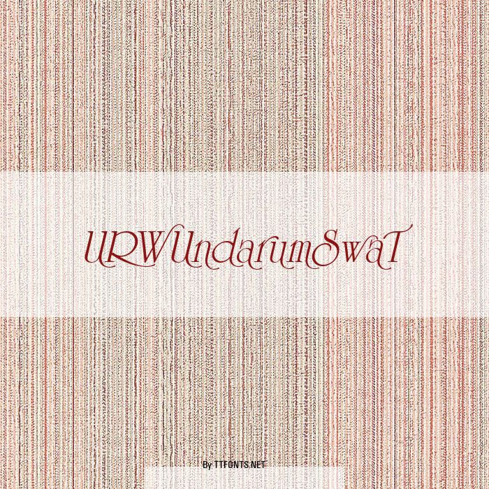 URWUndarumSwaT example