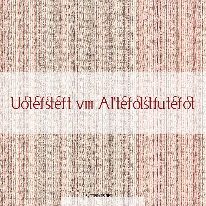 Usenet - Alternates example