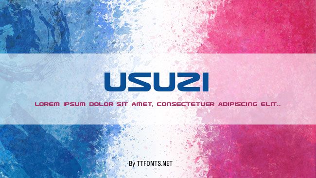 Usuzi example