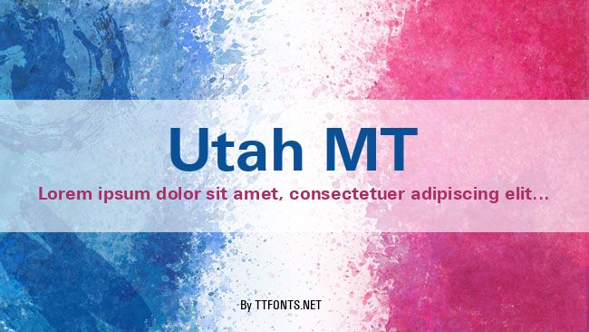 Utah MT example