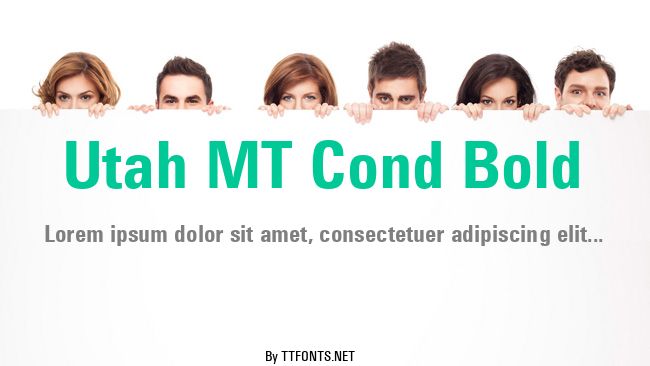 Utah MT Cond Bold example