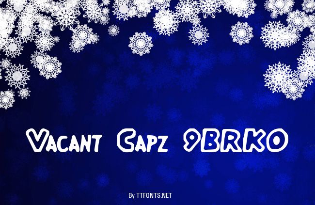 Vacant Capz (BRK) example