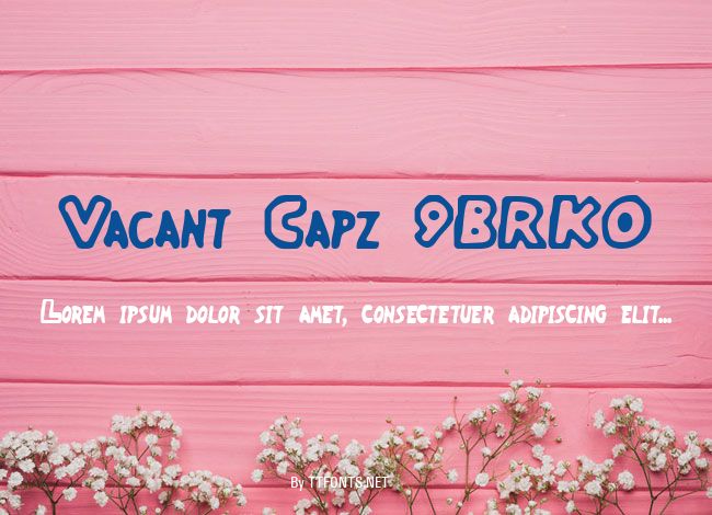 Vacant Capz (BRK) example