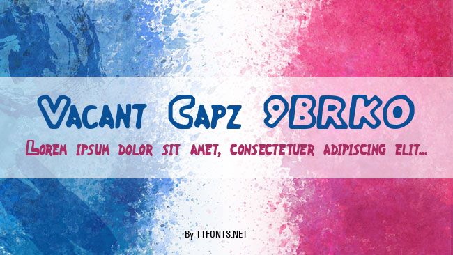 Vacant Capz (BRK) example