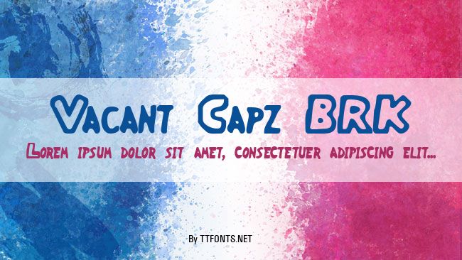Vacant Capz BRK example