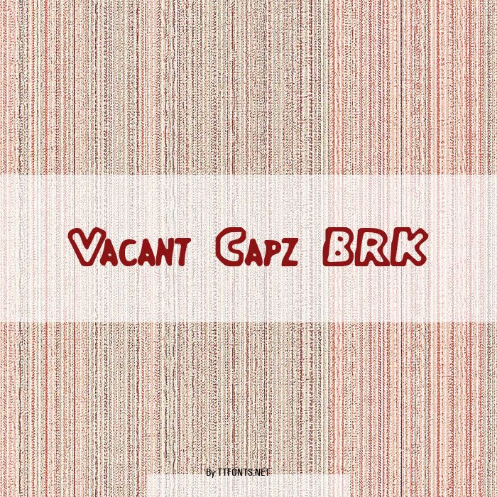 Vacant Capz BRK example