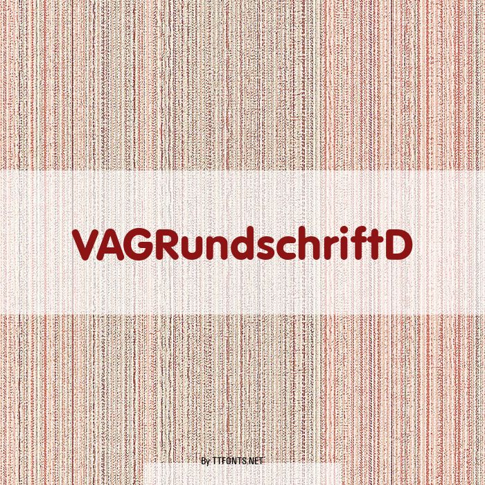 VAGRundschriftD example