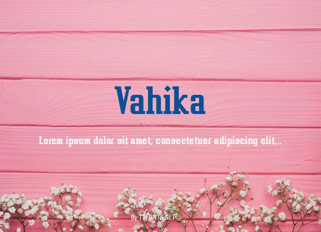 Vahika example
