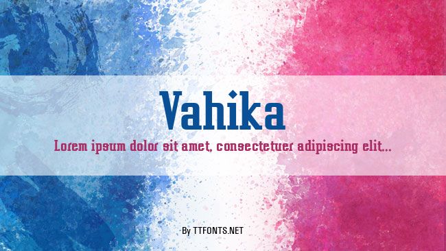 Vahika example