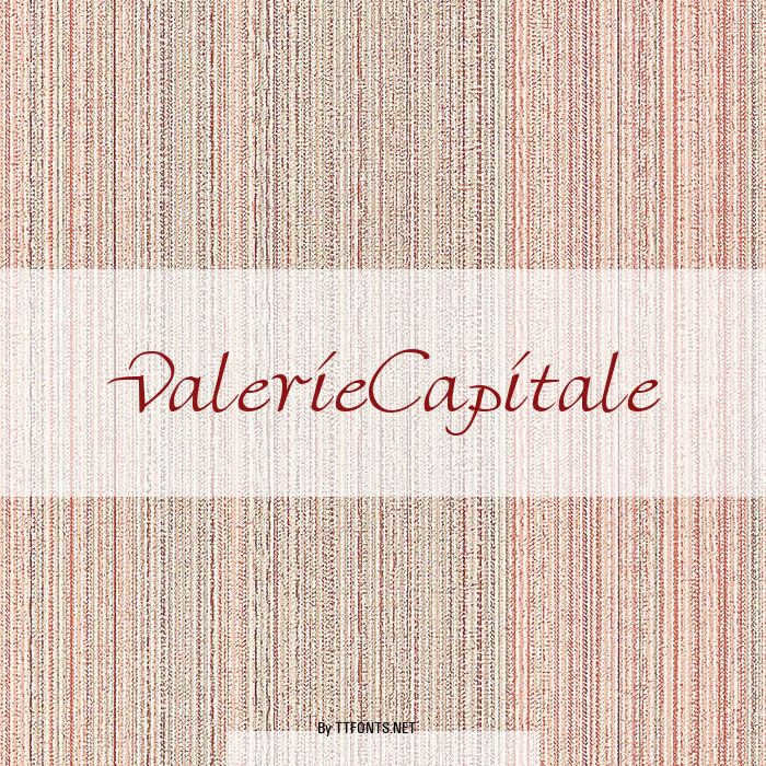 ValerieCapitale example