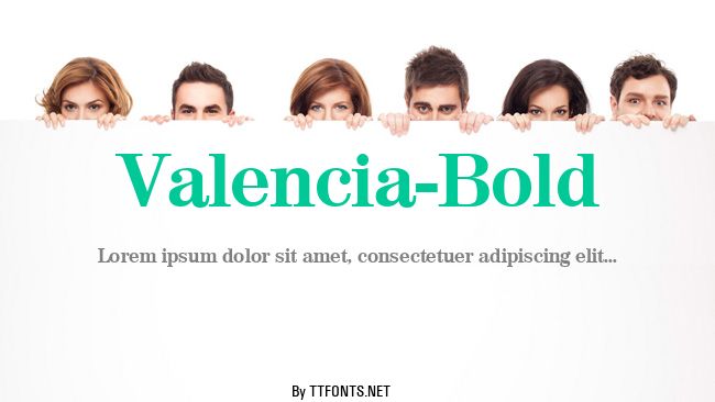 Valencia-Bold example