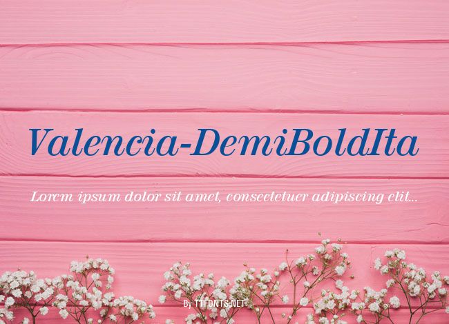 Valencia-DemiBoldIta example