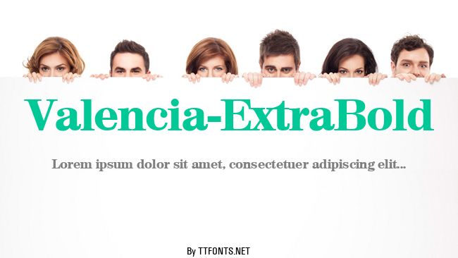 Valencia-ExtraBold example