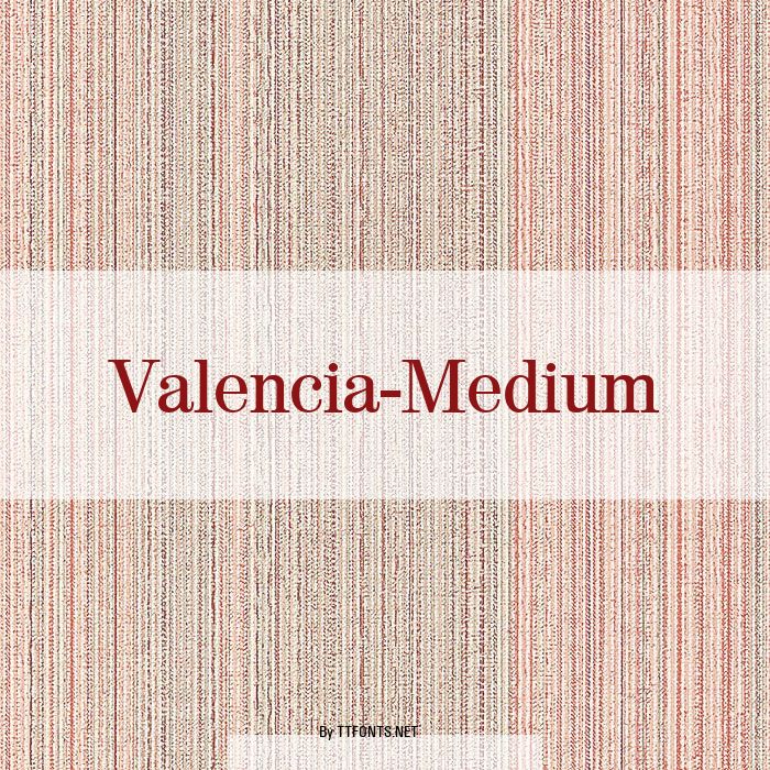 Valencia-Medium example