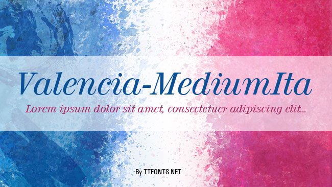 Valencia-MediumIta example