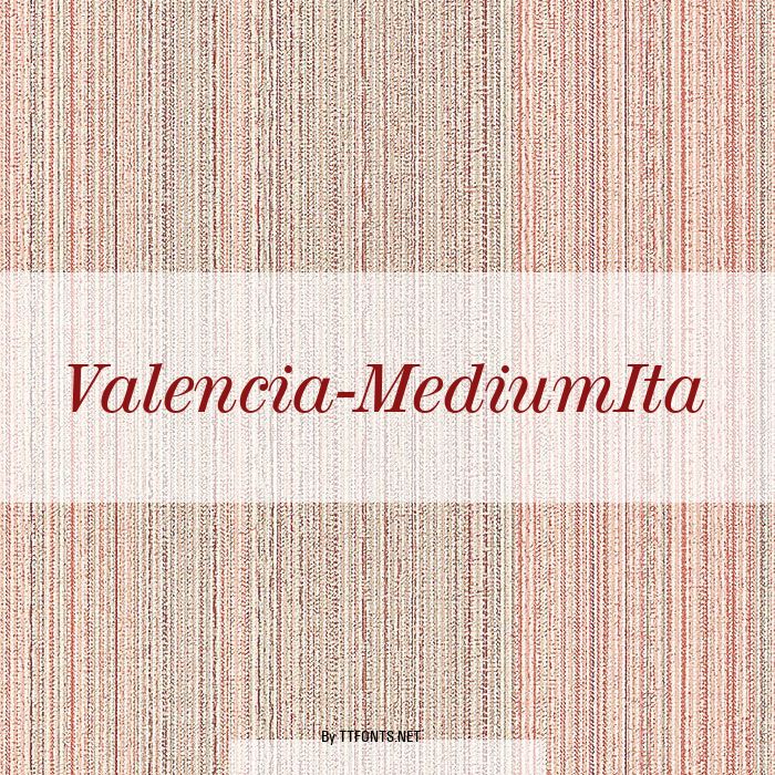 Valencia-MediumIta example