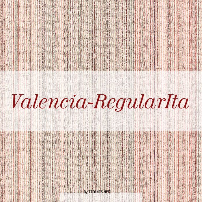 Valencia-RegularIta example
