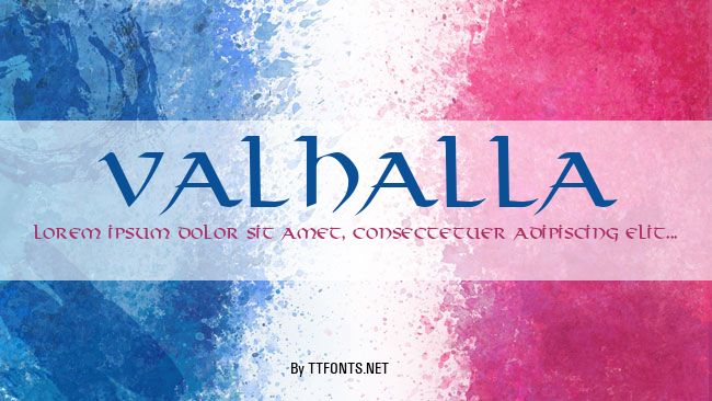 Valhalla example