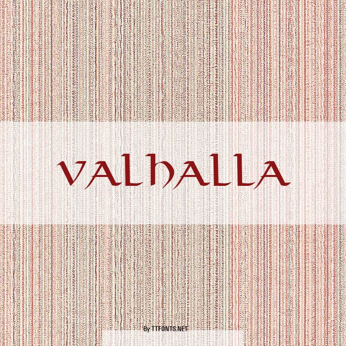 Valhalla example