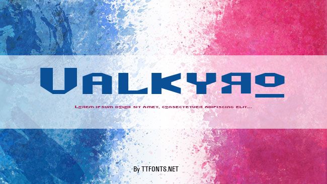 Valkyro example