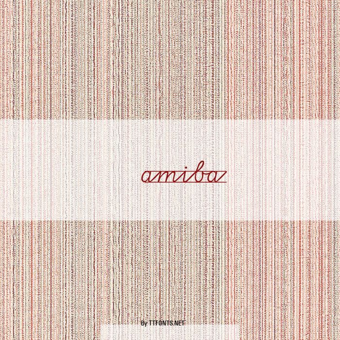 Vamiba example