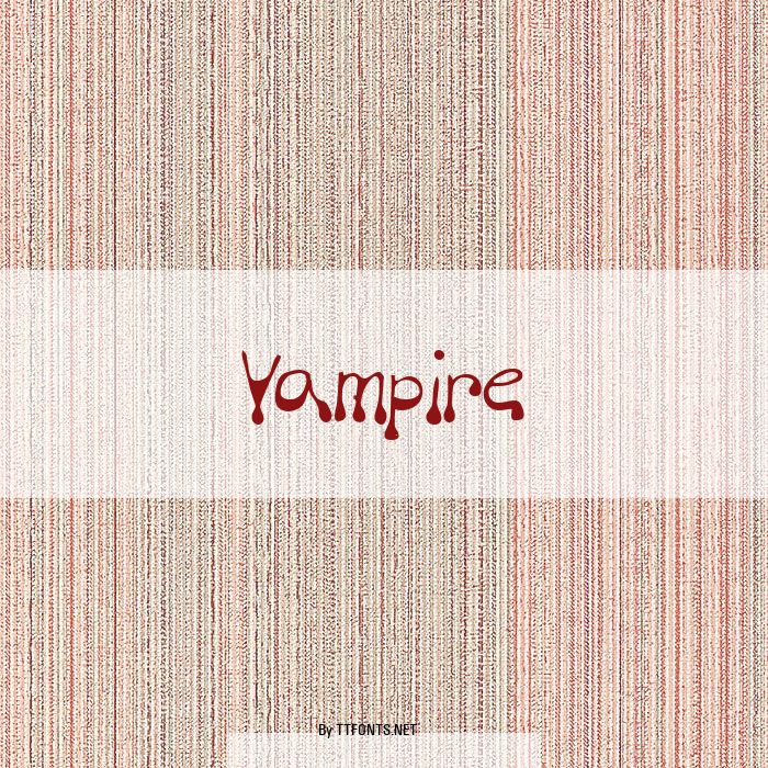 Vampire example