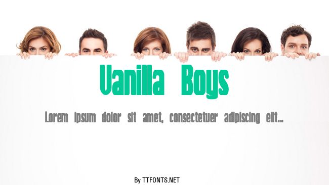 Vanilla Boys example