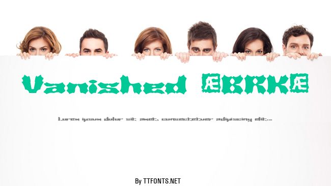 Vanished (BRK) example