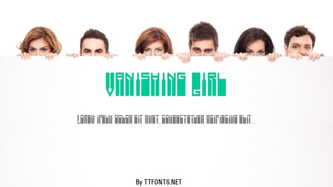 Vanishing Girl example