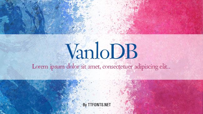 VanloDB example