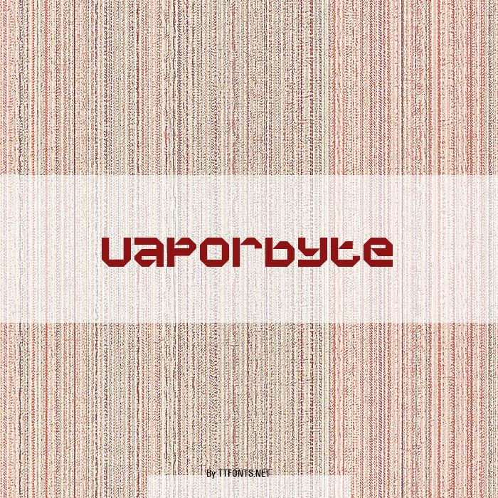 Vaporbyte example