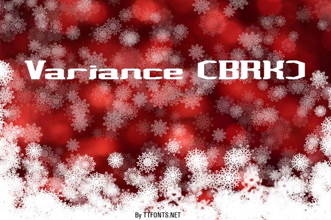 Variance (BRK) example